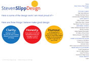 Steven Slipp Design website