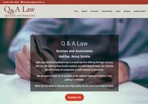 Quinlan and Associates Law, Halifax website