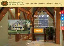 Timberframe House Plans website